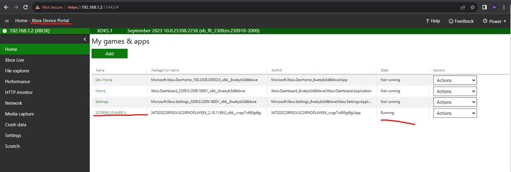 Xbox Sideload
