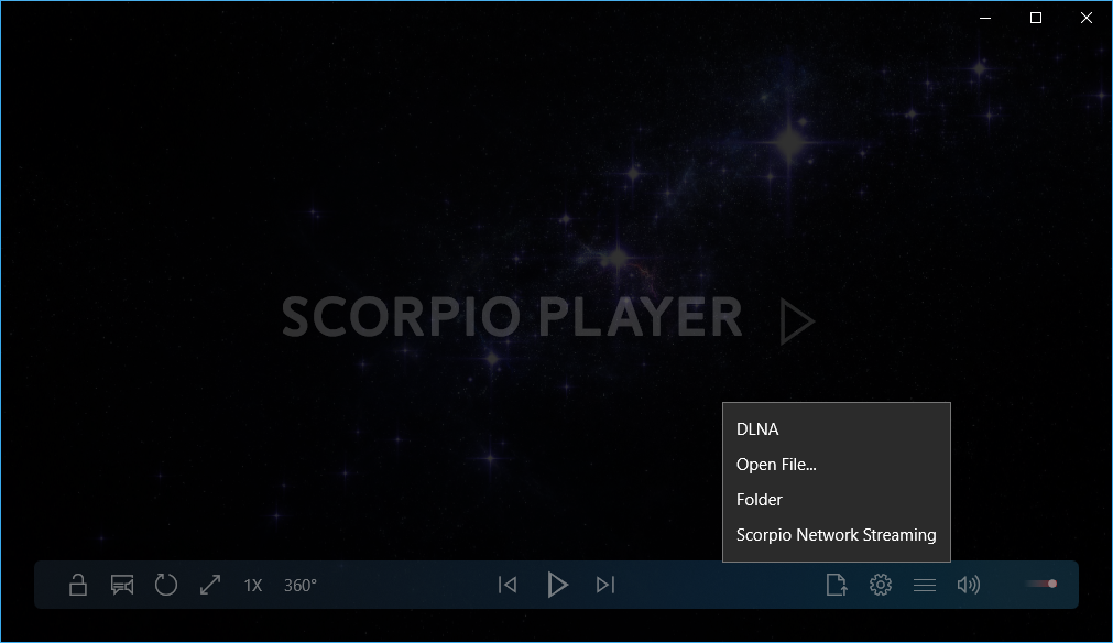 Start Scorpio Player