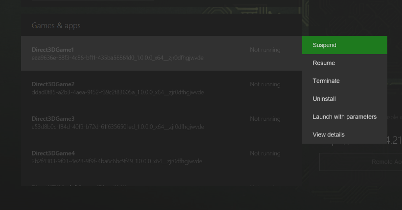 UWP Xbox Step 2